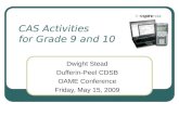CAS Activities  for Grade 9 and 10
