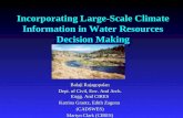 Incorporating Large-Scale Climate Information in Water Resources Decision Making