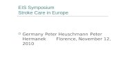 EIS Symposium Stroke Care in Europe