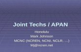 Joint Techs / APAN