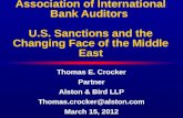 Thomas E. Crocker Partner Alston & Bird LLP Thomas.crocker@alston March 15, 2012