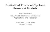 Statistical Tropical Cyclone Forecast Models