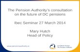 The Pension Authority’s consultation on the future of DC pensions