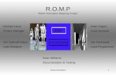 R.O.M.P Robot Orientation Mapping Project