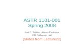 ASTR 1101-001 Spring 2008