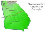 Physiographic Regions of Georgia