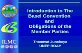 Introduction to The Basel Convention  and  Obligations of the Member Parties