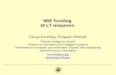 NSF Funding  of LT resources