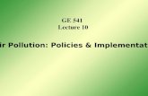 GE 541  Lecture 10