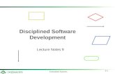 Disciplined Software Development