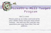 Pickett’s Mill Target Program