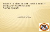 Branch of Agriculture (Farm & Range) Bureau of Indian Affairs Navajo Region