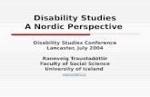 Disability Studies A Nordic Perspective