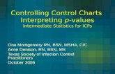 Controlling Control Charts  Interpreting  p -values Intermediate Statistics for ICPs