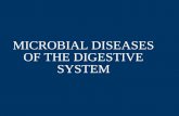 MICROBIAL DISEASES OF THE DIGESTIVE SYSTEM