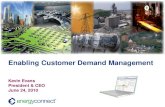 Enabling Customer Demand Management
