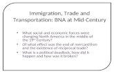 Immigration, Trade and Transportation: BNA at Mid-Century