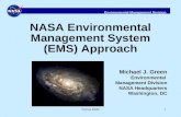 NASA Environmental Management System (EMS) Approach