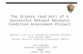 The Science (and Art) of a Successful Natural Resource Condition Assessment Project