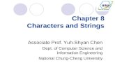 Chapter 8  Characters and Strings