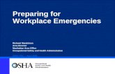 Preparing for  Workplace Emergencies