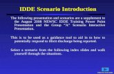 IDDE Scenario Introduction