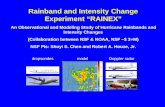 Rainband and Intensity Change Experiment “RAINEX”