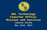 NRL Technology Transfer Office: Mission and Services