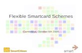 Flexible Smartcard Schemes