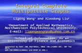 Integral Complete Multipartite Graphs