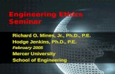 Engineering Ethics Seminar