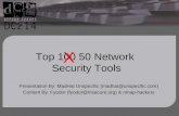 Top 100 50 Network  Security Tools