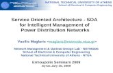 Service Oriented Architecture - SOA for Intelligent Management of  Power Distribution Networks