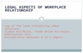 Legal aspects of workplace relationship
