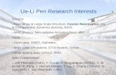 Ue-Li Pen Research Interests