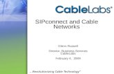 SIPconnect and Cable Networks