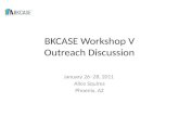 BKCASE Workshop V Outreach Discussion