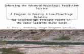 Enhancing the Advanced Hydrologic Prediction Service