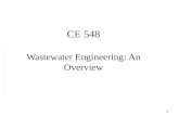 CE 548 Wastewater Engineering: An Overview