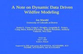 A Note on Dynamic Data Driven Wildfire Modeling
