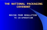 THE NATIONAL PACKAGING COVENANT