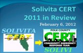 Solivita CERT  2011 in Review