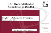 EU- Open Method of Coordination (OMC)
