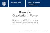 Physics Gravitation:  Force
