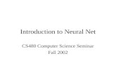 Introduction to Neural Net