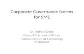 Corporate Governance Norms for SME