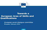 Towards a   European Area of Skills and Qualifications