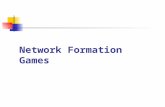Network Formation Games