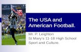 The USA and American Football.