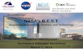 NASA’s B.E.S.T. Beginning Engineering, Science, and Technology